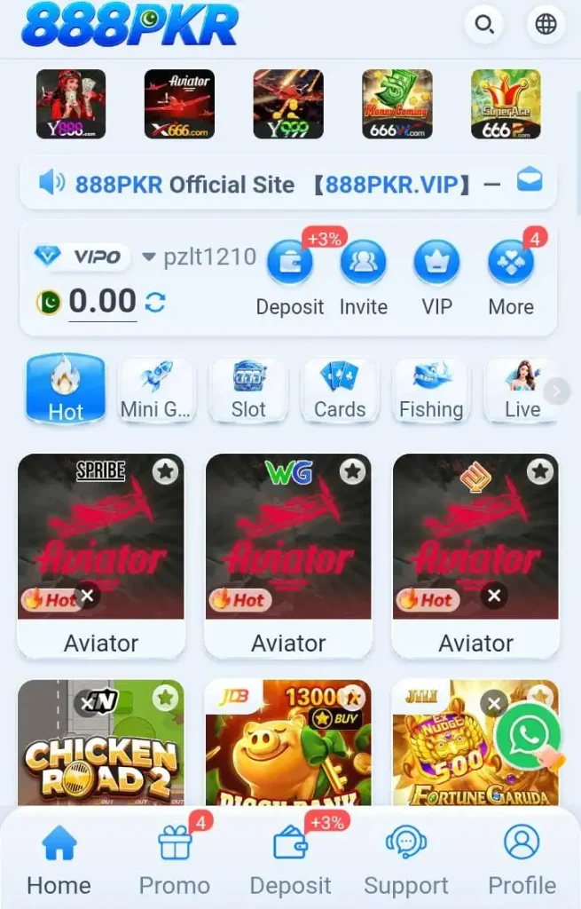 888PKR Game 